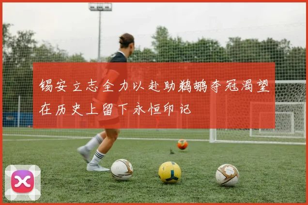 锡安立志全力以赴助鹈鹕夺冠渴望在历史上留下永恒印记